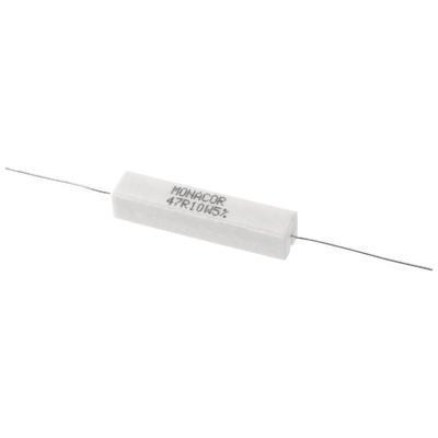 Monacor LSR-470/10 High-Power Cement Resistors, 10W 