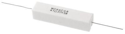 Monacor LSR-470/20 High-Power Cement Resistor 20W 47 Ohm