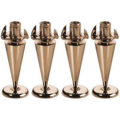 Monacor SPS-35/GO Set of Speaker Spikes (4 PCS) - main image