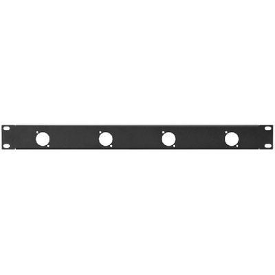 RCP-8730U Rack Panel 4 x D Series Punched Hole 