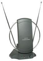 Indoor TV/FM Antenna With Amplifier