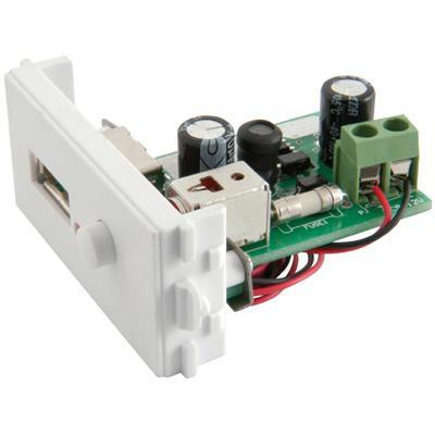 1000mA USB Charger Module for Wallplate