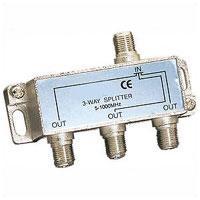 3-Way 1GHz Satellite Splitter