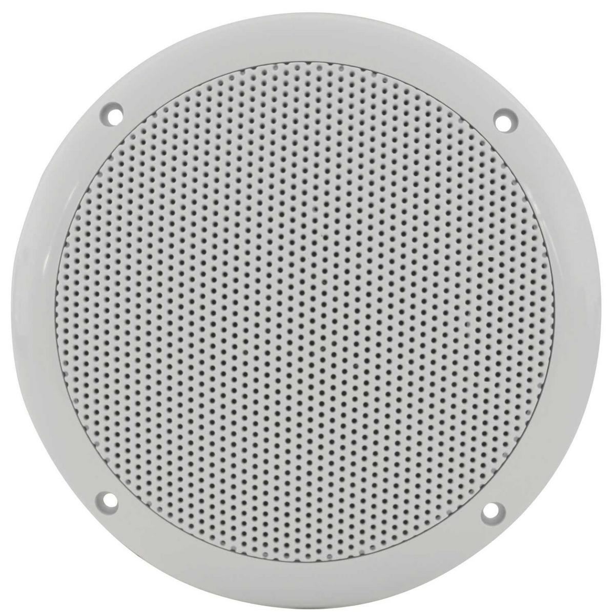 Pair Of 100W 8 ohm  Water Resistant Ceiling Speakers - White - main image