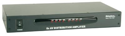 8-Way A/V Distribution Amplifier - main image