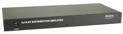 16-Way A/V Distribution Amplifier