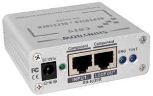 SB-6230R Cat 5 Component Video (RGB) Repeater + Receiver - main image