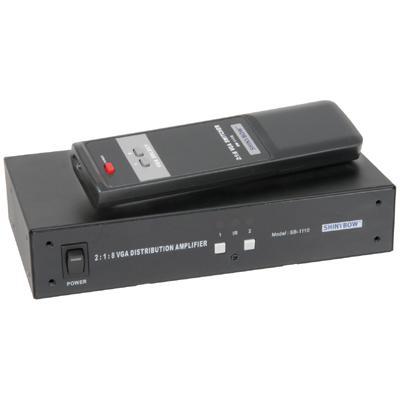 SB-1110 2:8 VGA Distribution Amplifier & IR Remote
