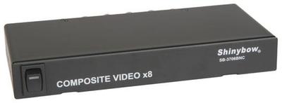 8 Way Composite Video Distribution Amplifier