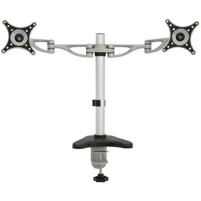 Dual Monitor Desk Mount for Screens 10" to 27"