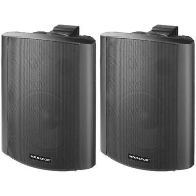 MKA-80Set/SW Active 2-Way Stereo Speaker System 2 x 30W Max.