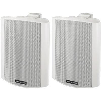 MKA-80Set/WS Active 2-Way Stereo Speaker Systems, 2 x 30W Max 