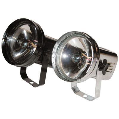 PAR36 Projector Unit In <b>Black & Chrome</b> - main image