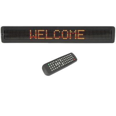 7 x 80 LED Moving Message Display - Multicolour