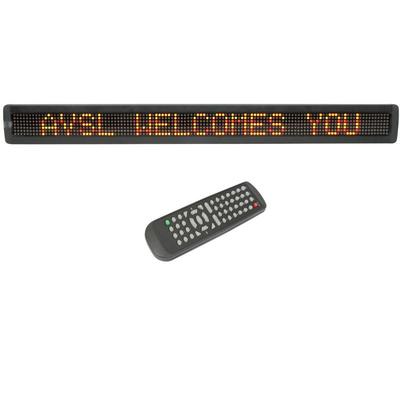 7 x 120 LED Moving Message Display - Multicolour