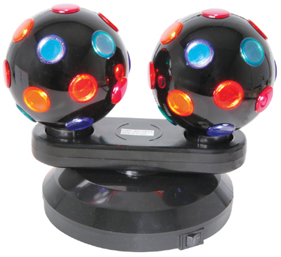 Dual Rotating Disco Balls - main image