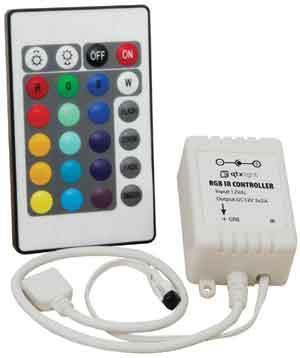 RGB Tape Controller with IR Remote