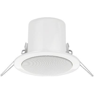 Monacor EDL-35 Fire Protected 100V Ceiling Speaker 6/3/1.5W RMS - main image