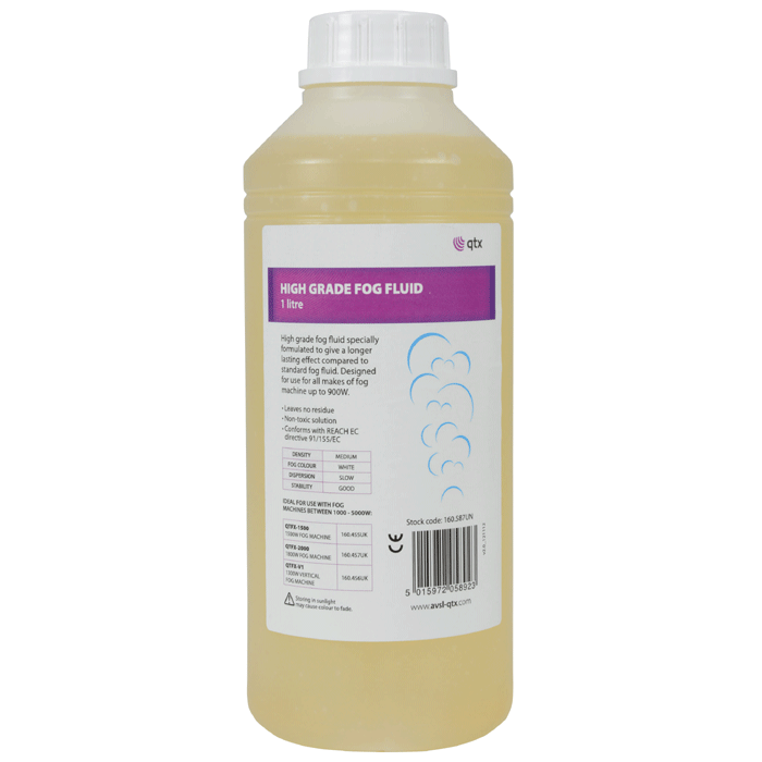 High Grade Smoke Fluid 1 Litre Bottle Only - main image