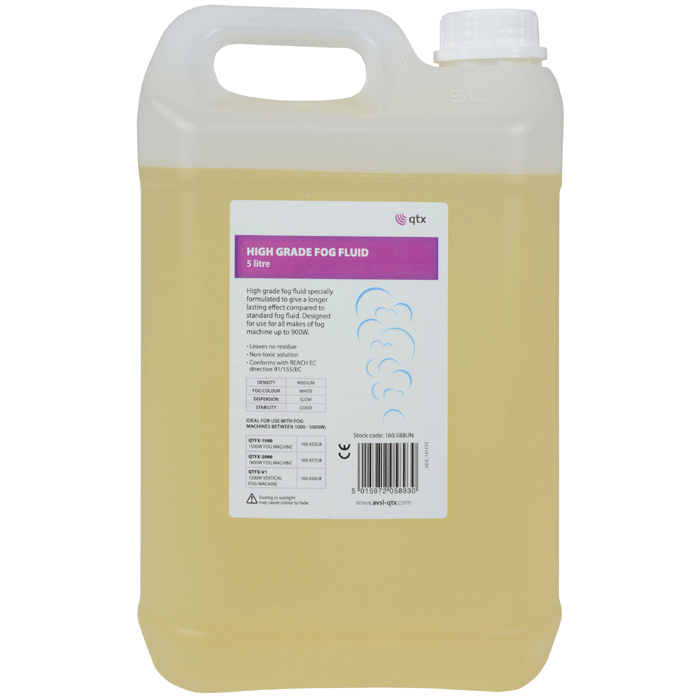 High Grade Smoke Fluid 5 Litre Bottle Only - main image