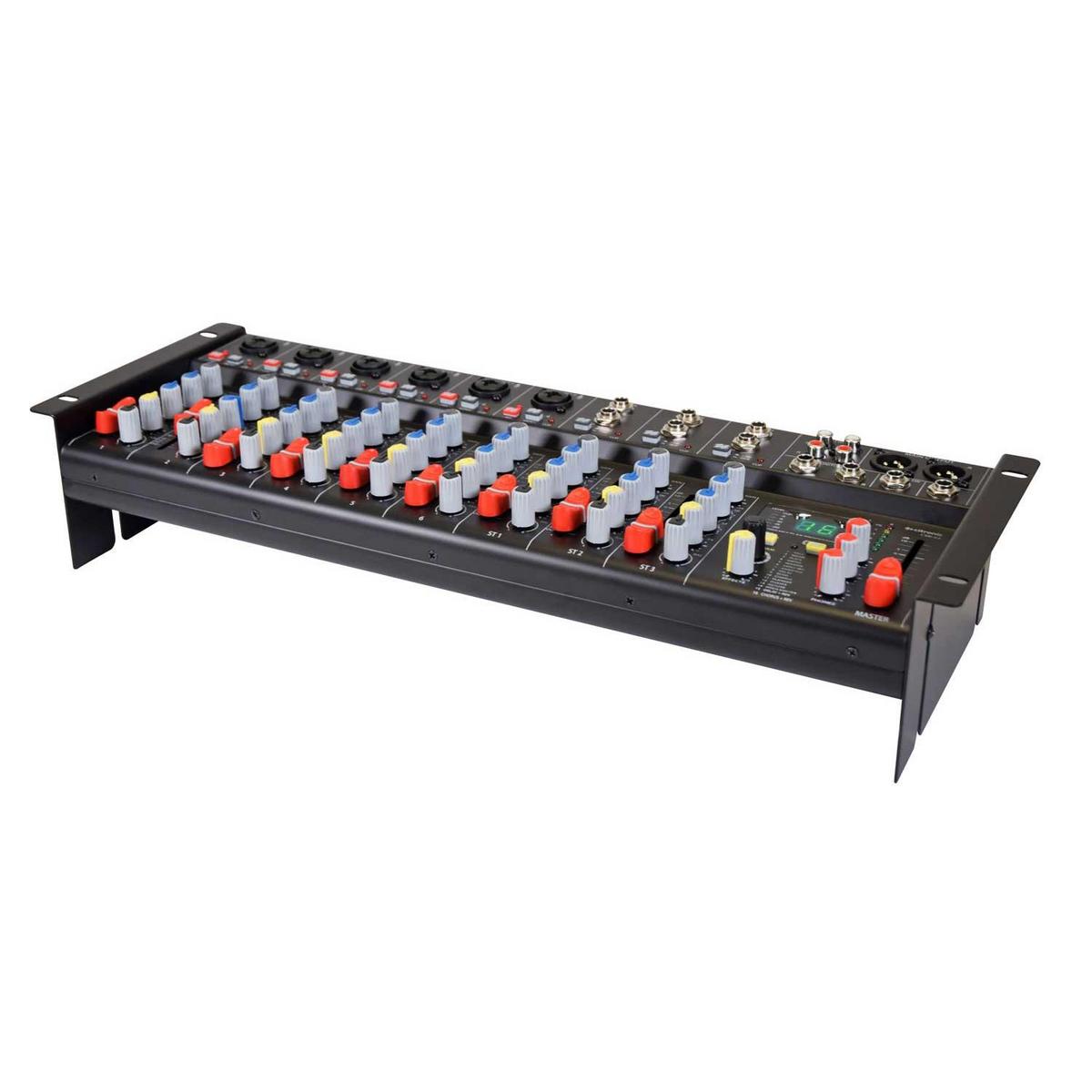 Citronic Rack-mountable Mixer 9 Channel with DSP+BT - main image