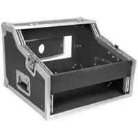 19' DJ Flightcase 2U-6U-2U