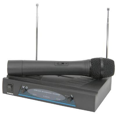 QTX VHF Wireless Hand Held Microphone with Case
