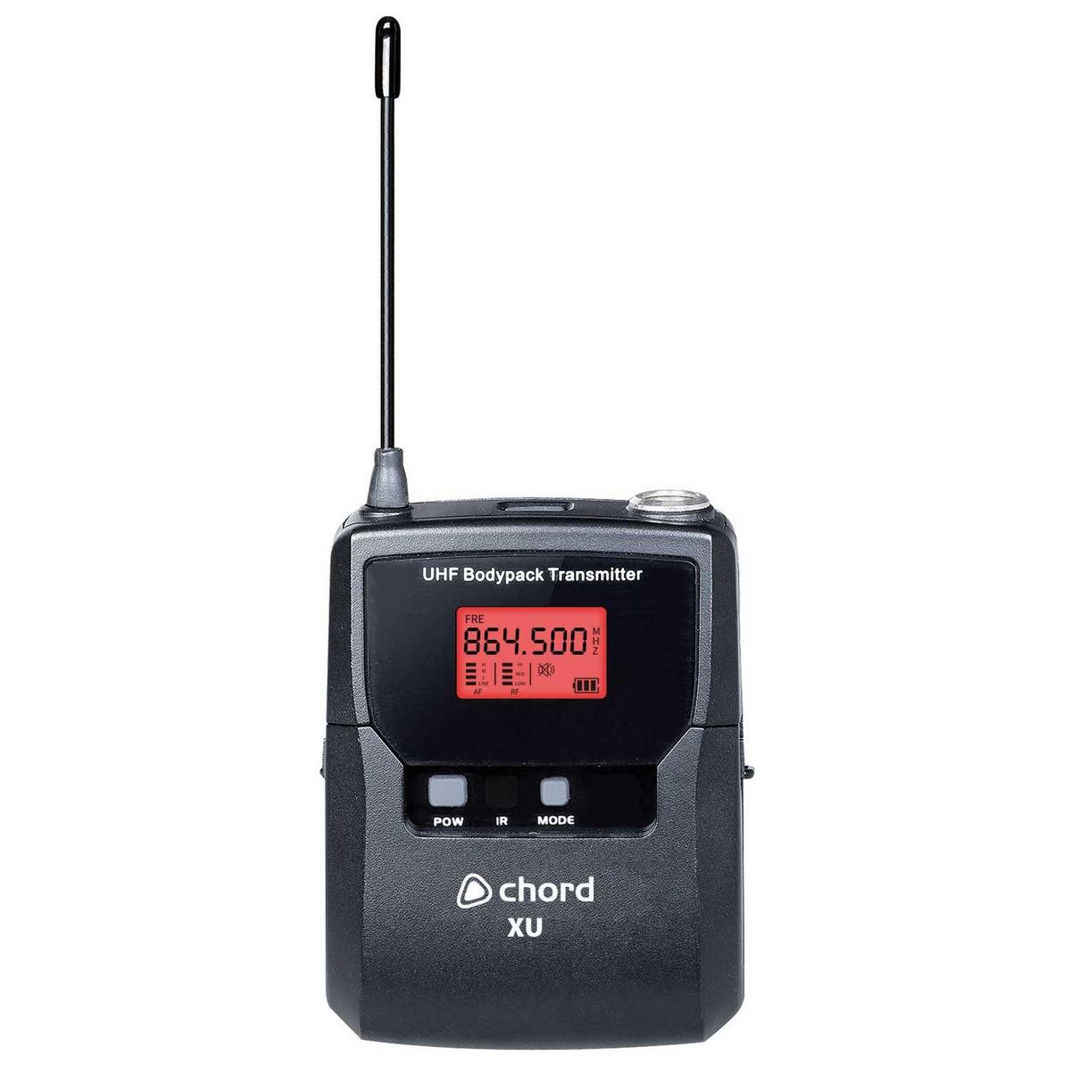 Chord XU1-B UHF Bodypack Wireless Microphone System - main image