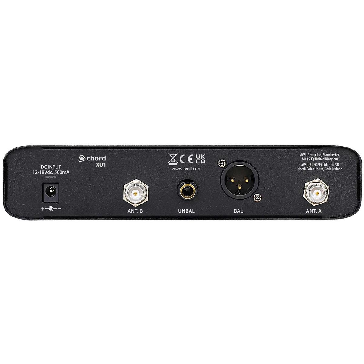 Chord XU1-B UHF Bodypack Wireless Microphone System - main image
