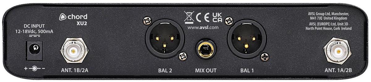 XU Series UHF Microphone Systems 2 Channel Handheld - main image