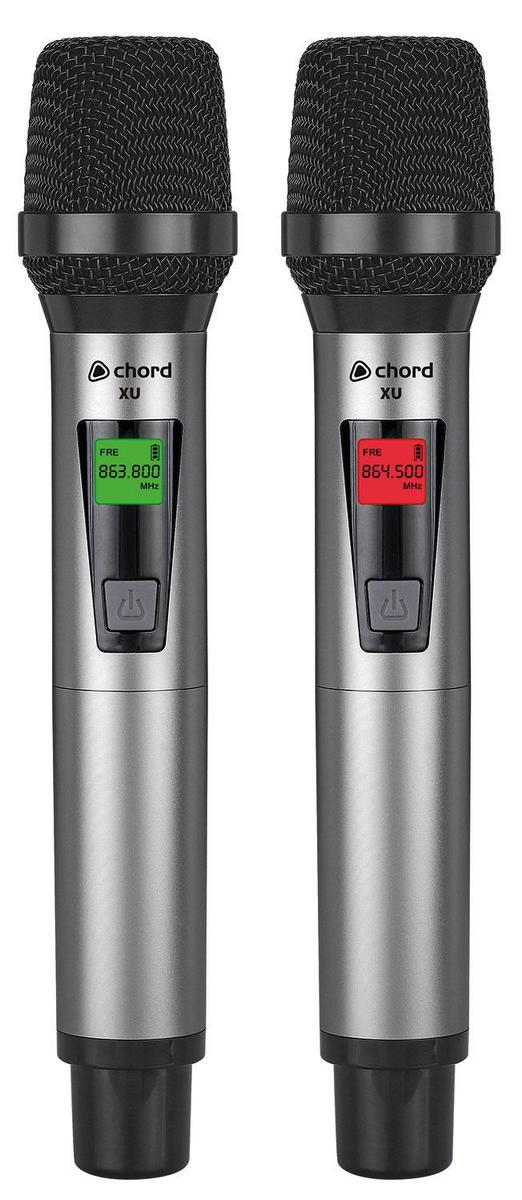 XU Series UHF Microphone Systems 2 Channel Handheld - main image