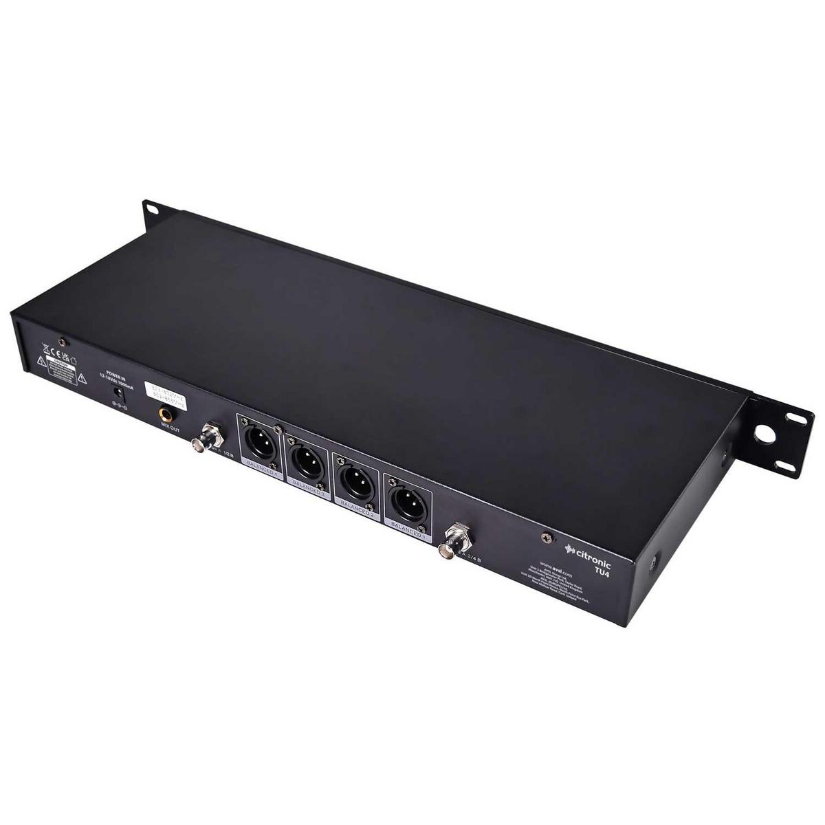 Quad Handheld UHF Wireless Microphone System - Licence Free - main image