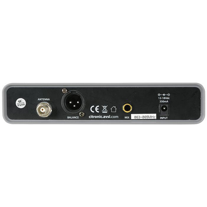 Citronic Single Channel Skin Coloured Headset Wireless Mic - main image