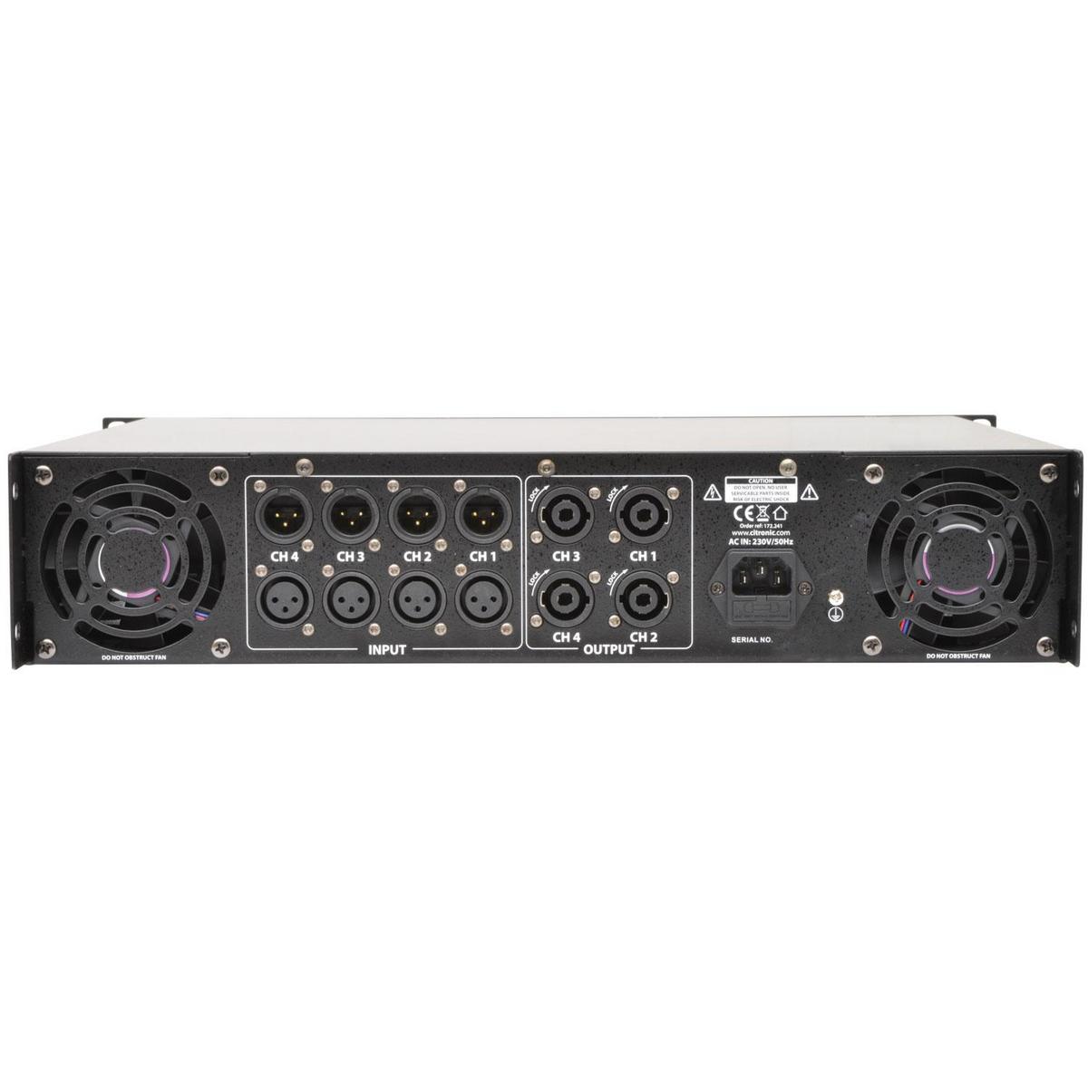 QP2320 Quad Power Amp 4 x 580W - main image