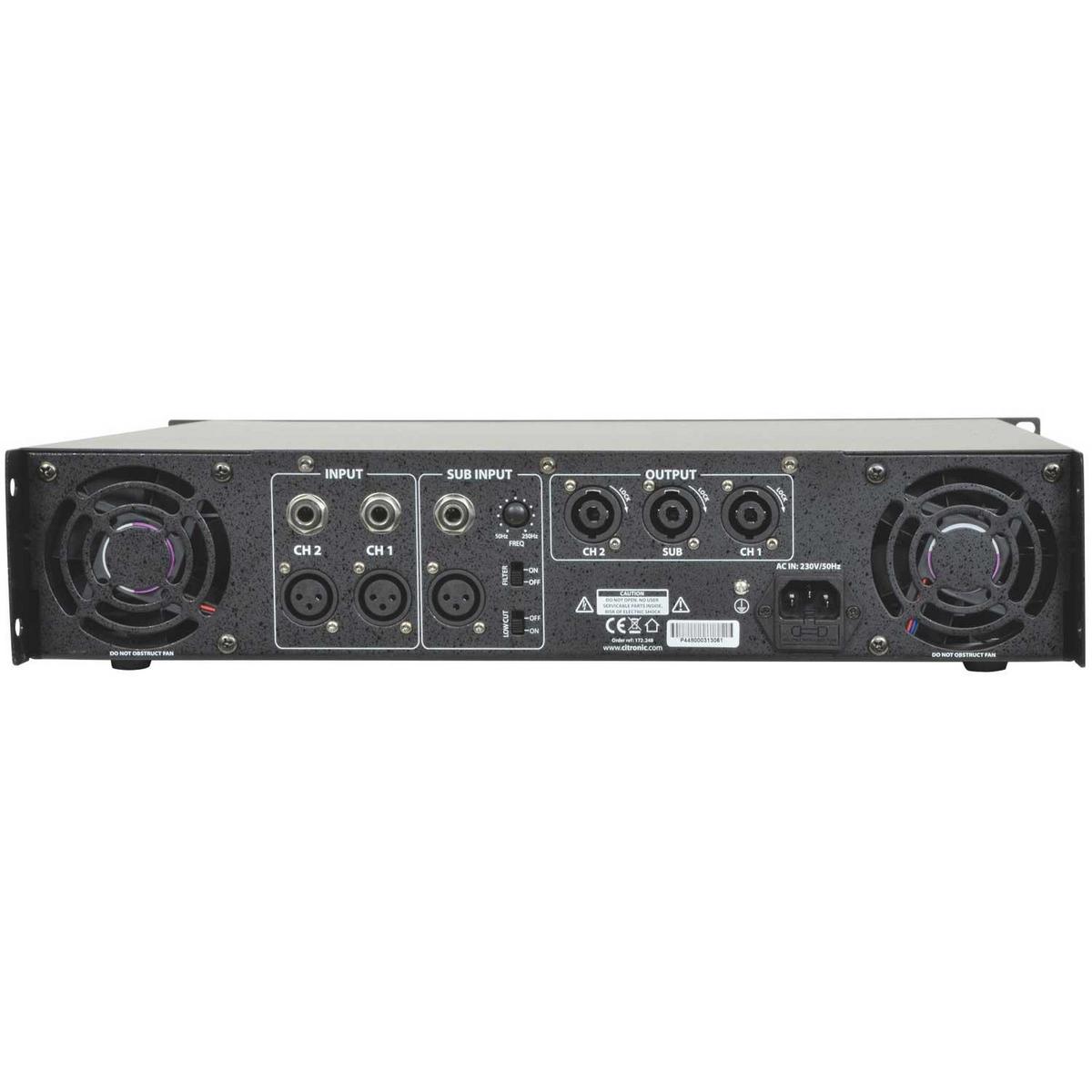 2.1 P Series Stereo & Sub Power Amplifiers - main image
