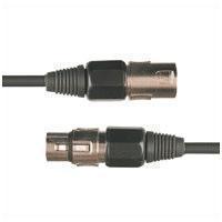 12m Microphone Lead XLR Plug To XLR Socket Various Colours