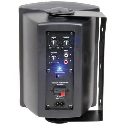Pair Of Amplified Stereo Speakers 40WRMS - main image