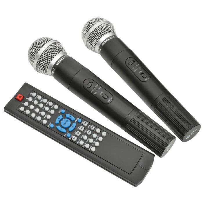 QTX PAV8 Portable PA Set With UHF Mics, Bluetooth & DVD - main image