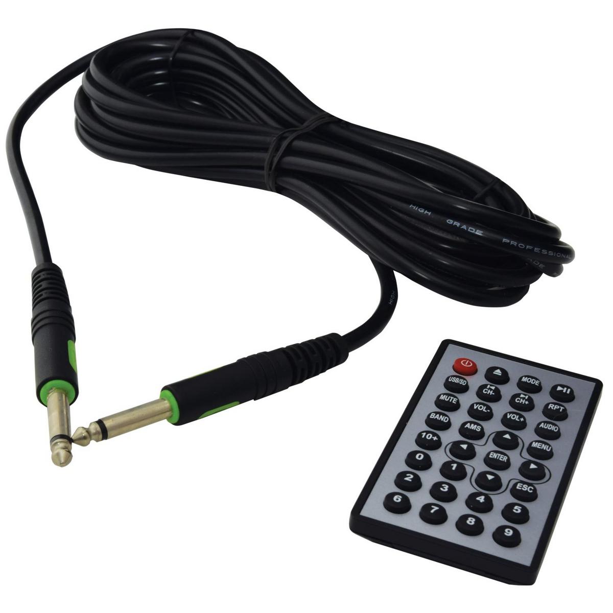 QTX PAV10 Portable PA Set With UHF Mics, Bluetooth & CD - main image