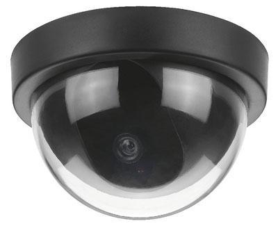 TVD-45 CCTV Dome Dummy Camera With Flashing LED  - main image