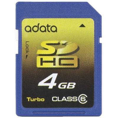 SDHC Memory Card, 4GB for Units with SDHC Card Slot