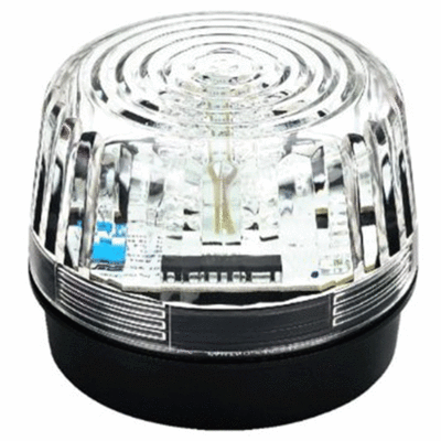 LED Signal Strobe Lights IP66 - White / Clear