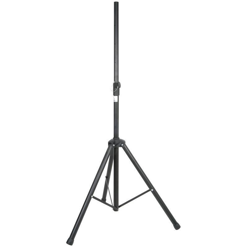 1.6m Black Aluminium Speaker Stand