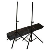 Set Of Two Speaker Stands With Carrying Bag