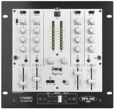 Stereo DJ Mixer with USB Interface Plug and Mix - main image