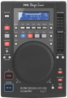 CD-70DJ Desktop DJ CD and MP3 player - main image