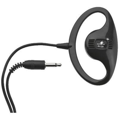 ES-220 Mono Earphone 1.5m connection cable and 3.5mm mono plug