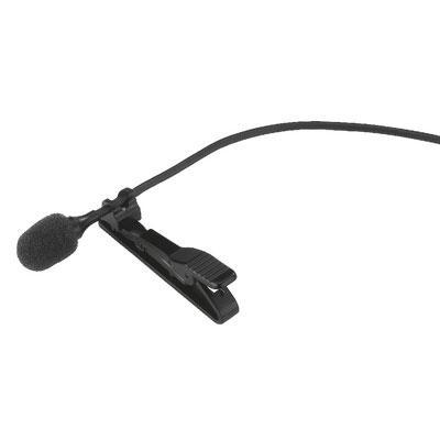 ECM-881L Electret Tie Clip Microphone, Black