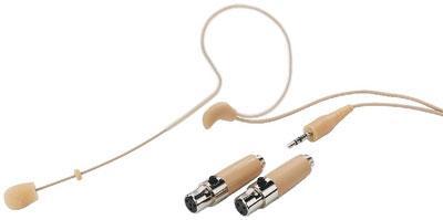 HSE-60A/SK Universal Omnidirectional Earband Microphone Skin-Coloured