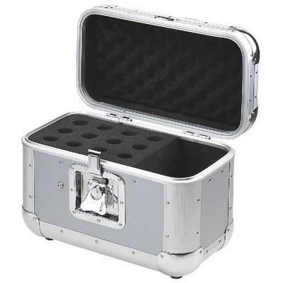 IMG Stageline MC-12/SI Aluminium Microphone Case